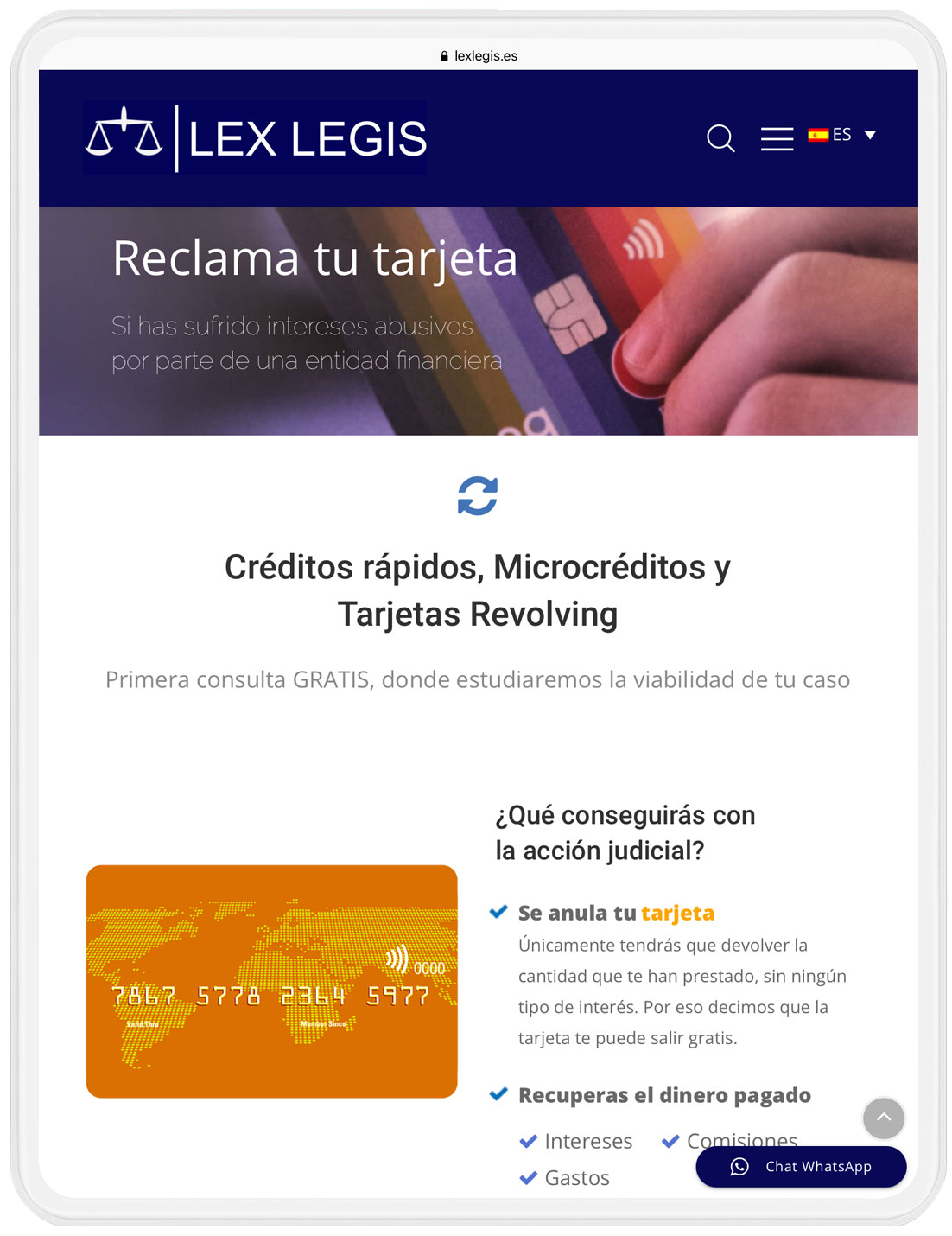 tarjetas revolving reclamar